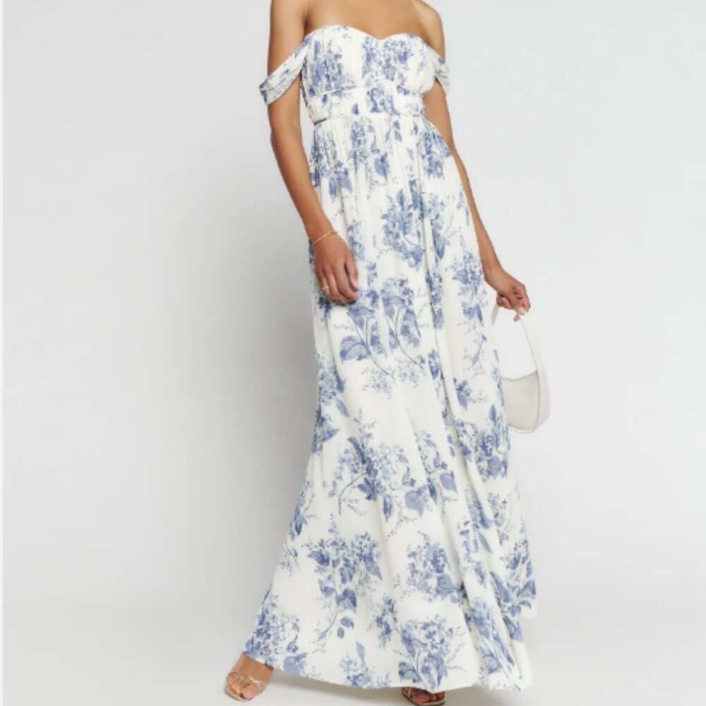 Reformation Jayde Lupine Dress NWT